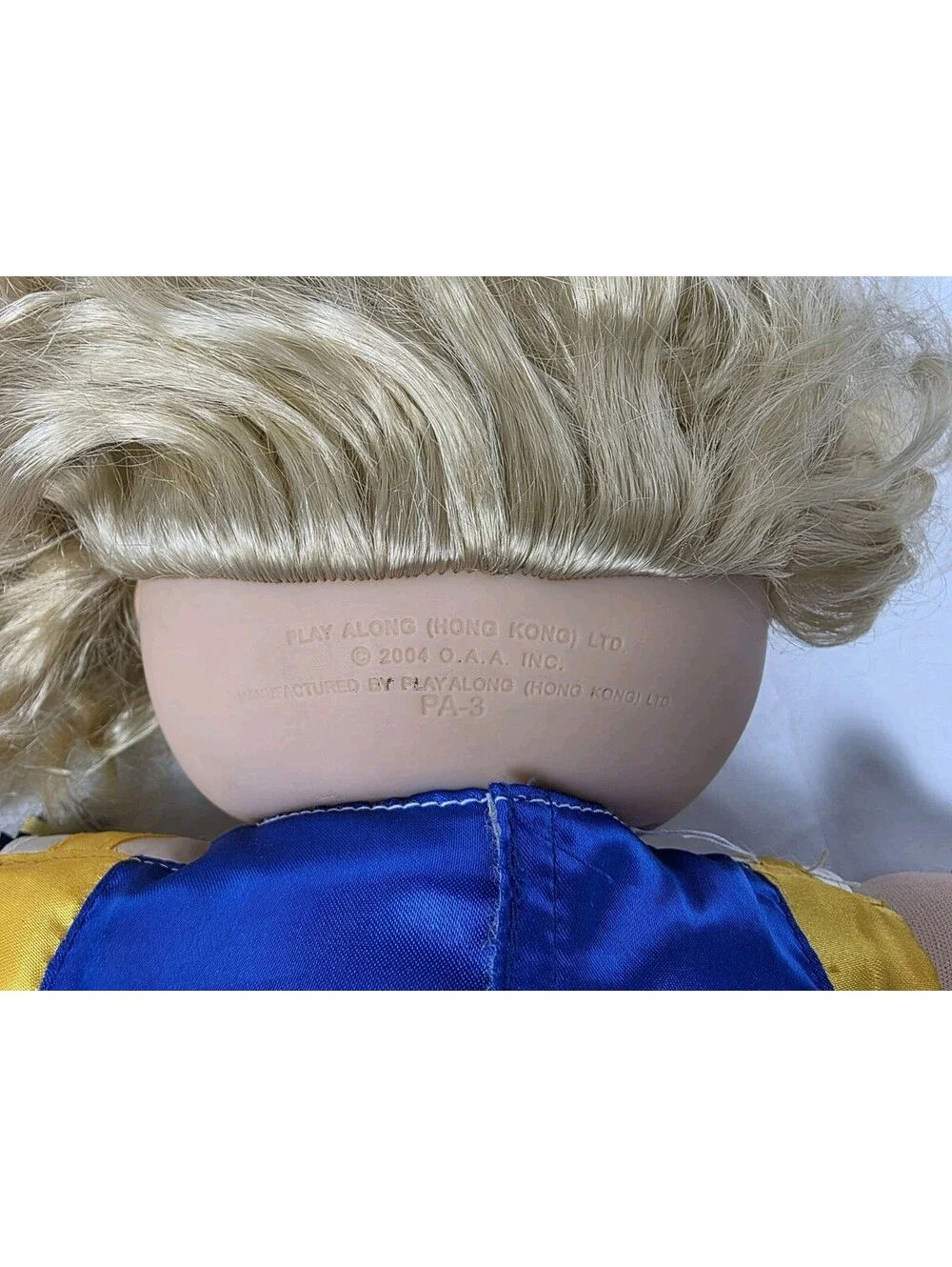 2004 Cabbage Patch Kids Cornsilk Cheerleader Doll Blonde Hair PA-3 Play Along